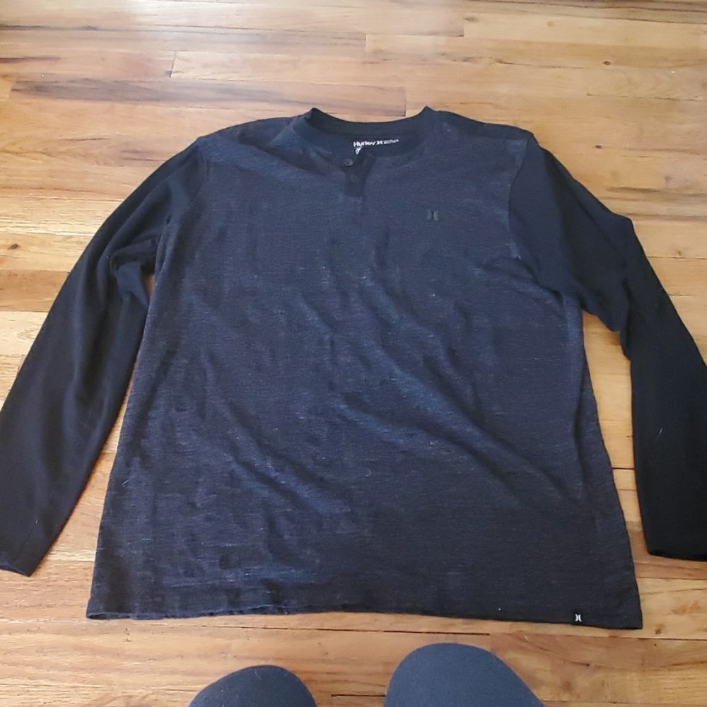 Hurley shirt. Lightly warn